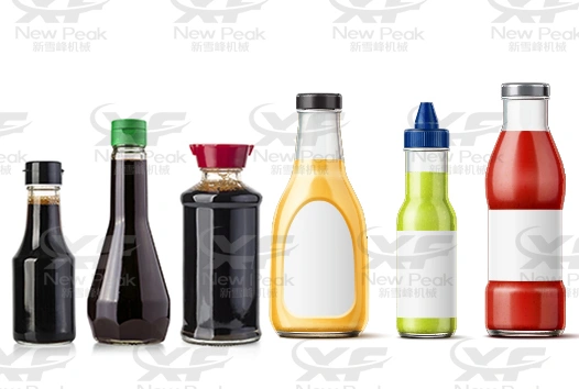 condiment filling machine line